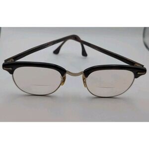 Vintage Shuron Ronsir Browline Eyeglasses 1/10 12K Gold Filled 4 1/2 - 5 3/4 22m
